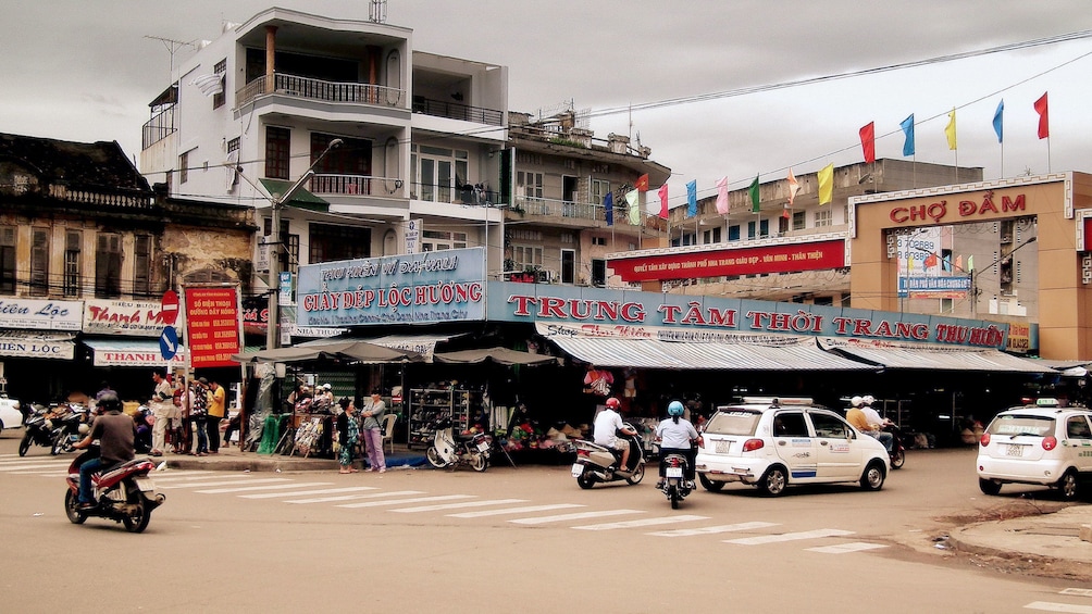 Busy roads in Nha Trang