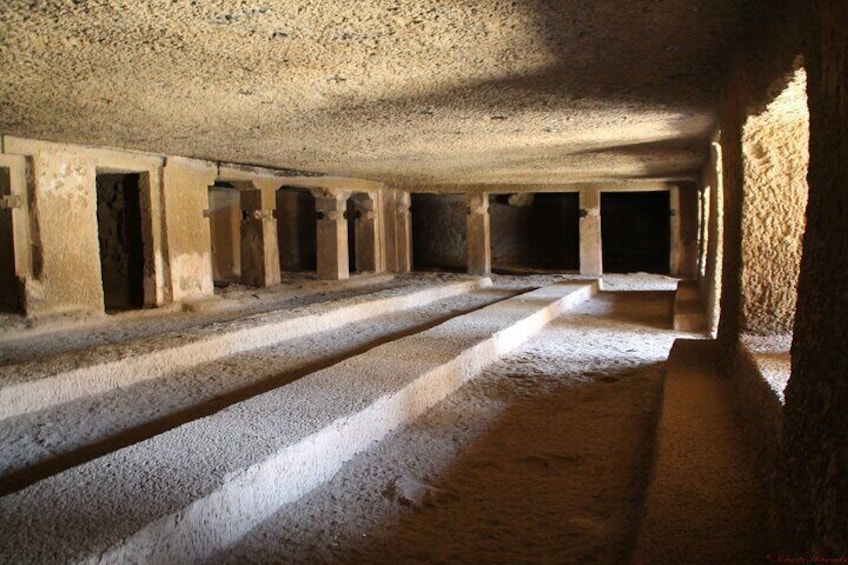 inside of kanheri caves