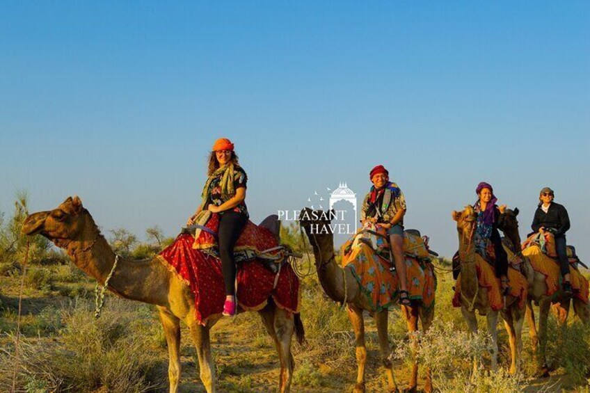 Pleasant Sunset Safari With Dinner On Dunes (From 2:00 PM to Approx. 10:00 PM)