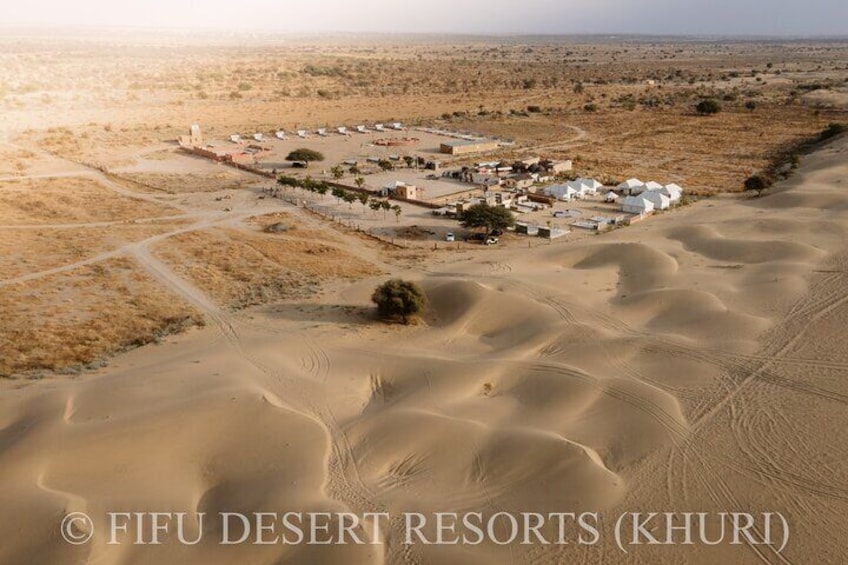 Dunes Near Camp Site