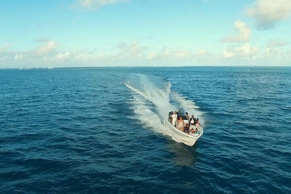 Ile aux Cerf: Speed boat with Parasailing & Tube Riding and Lunch