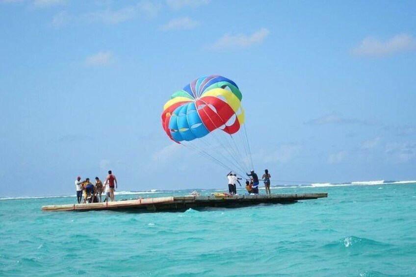 The Gorgeous Ile aux Cerf: Speed boat,GRSE,Parasailing,Undersea walk,Tube Riding