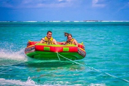 The Incredible Ile aux Cerf Island: Speed Boat,GRSE waterfall,Lunch &Tube r...