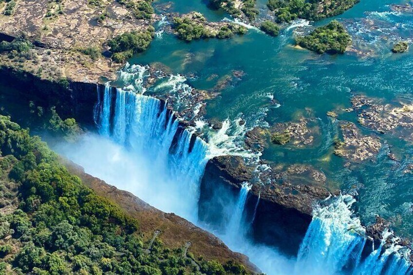 Helicopter Flight Experience Over Victoria Falls