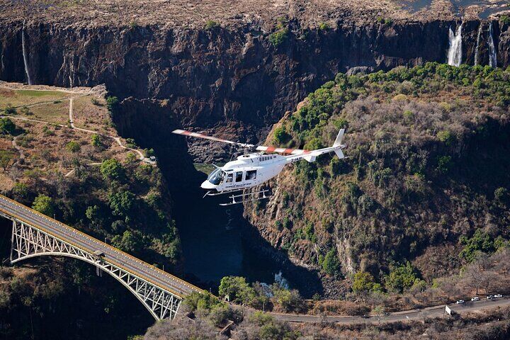 Helicopter Flight Experience Over Victoria Falls