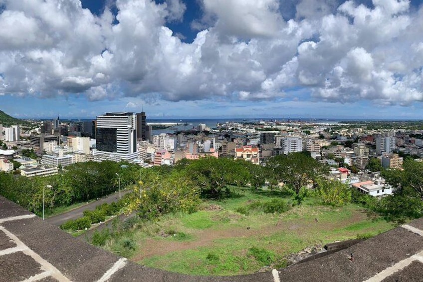 Port Louis view from Citadel 