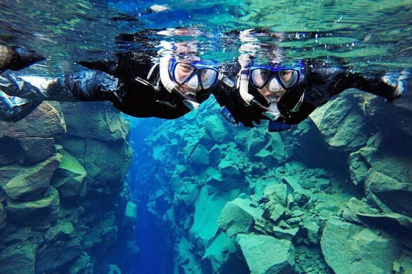 Drysuit Snorkeling in Silfra