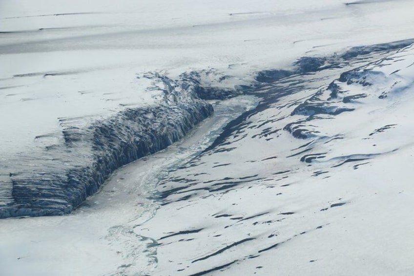 Sightseeing Flight over Vatnajökull Volcanic Eruption Sites