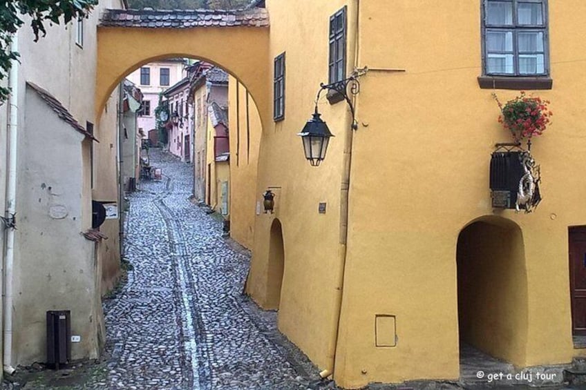 Sighisoara fortress detail