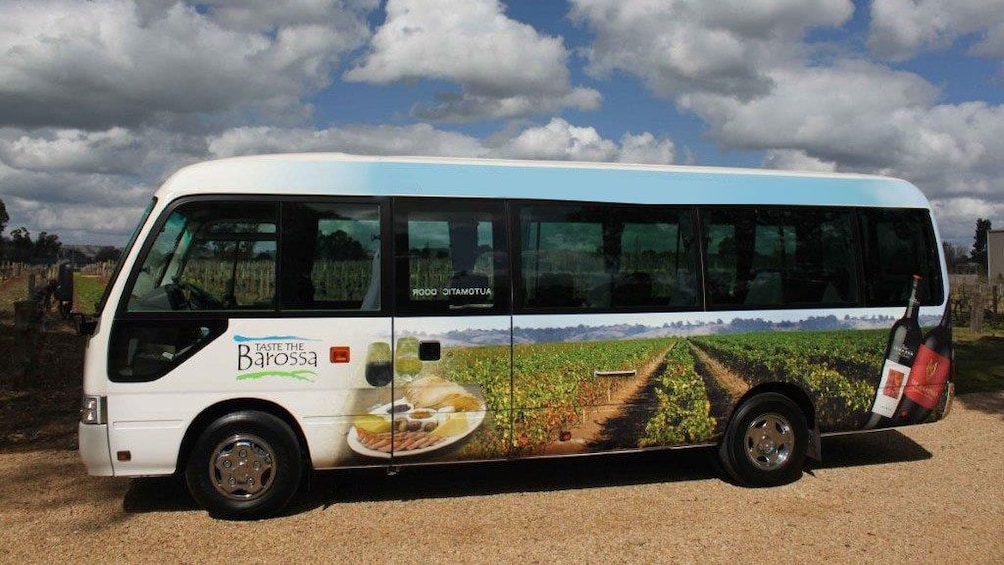 Tour bus in the Barossa Valley