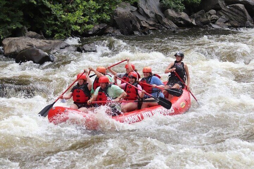 Upper Pigeon River Rafting Trip from Hartford