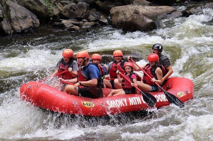 Upper Pigeon River Rafting Trip from Hartford