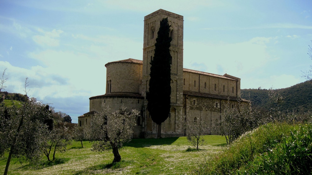 old stone architecture in Italy