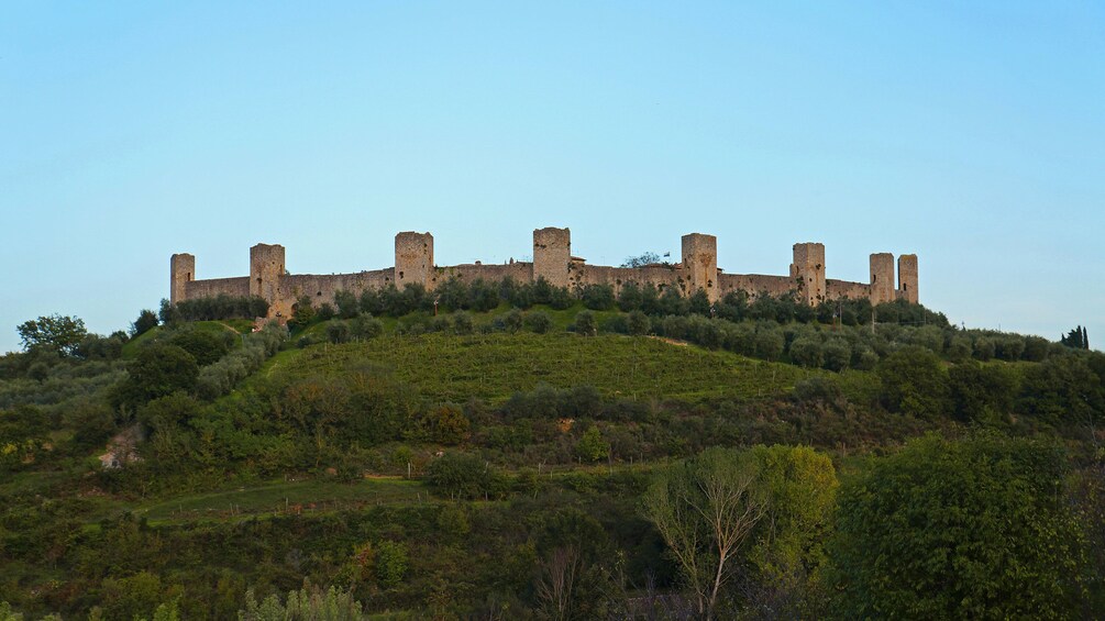 preserved stone walls in Italy