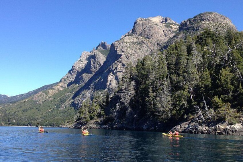 Private tour: full day kayak to Nahuel Huapi Lake