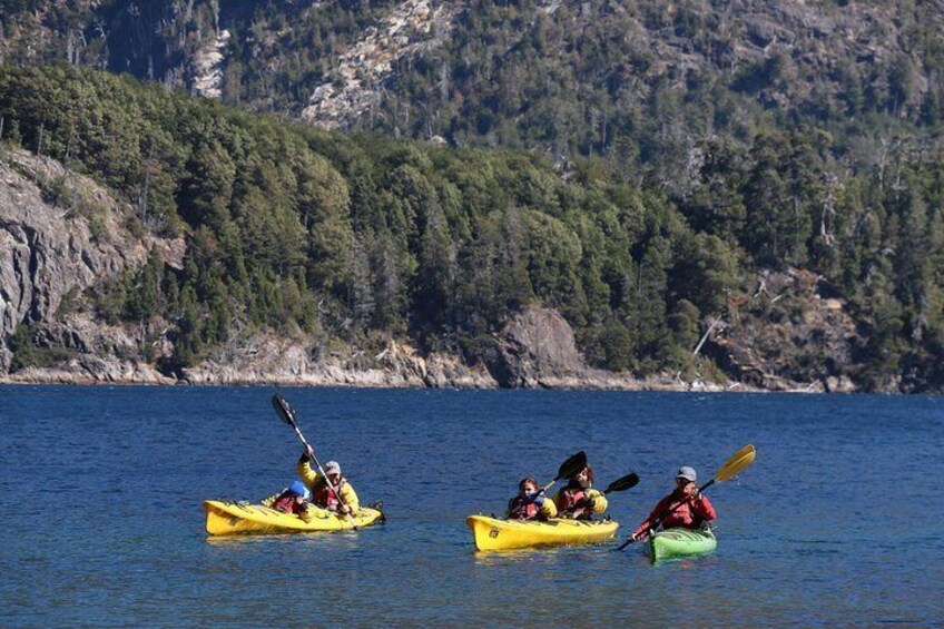 Private tour: full day kayak to Nahuel Huapi Lake