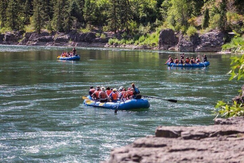 Jackson Hole Whitewater Rafting Small Boat