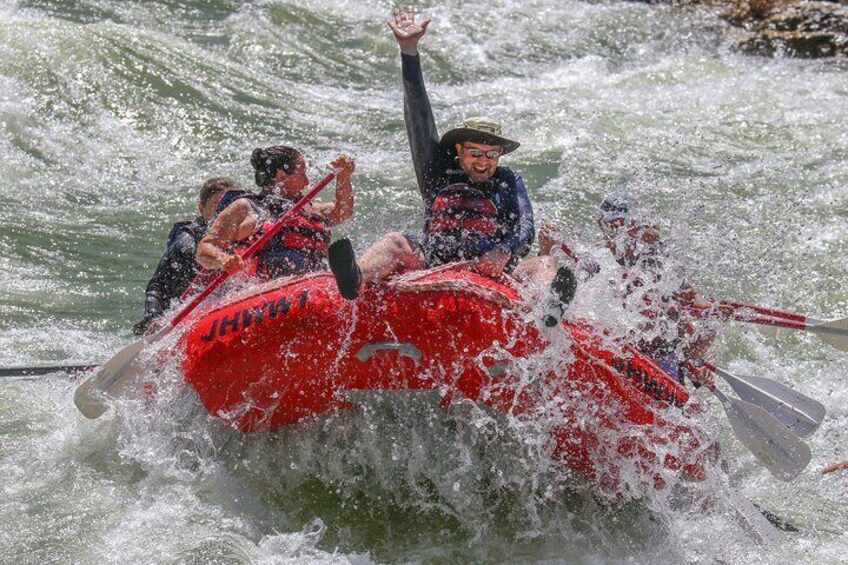 Snake River White-Water Rafting Small Boat