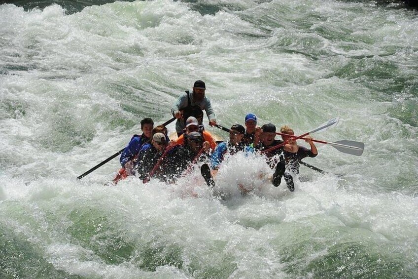 Snake River White-Water Rafting Small Boat