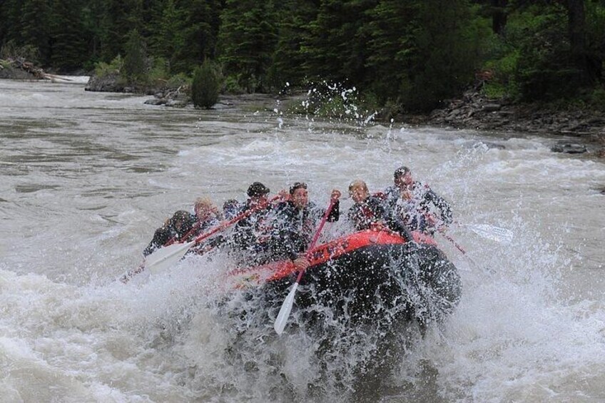 Snake River White-Water Rafting Small Boat