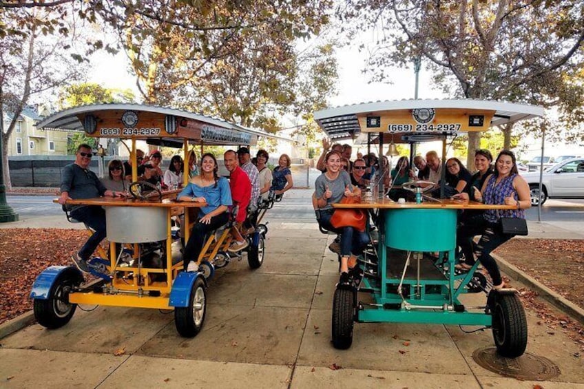 San Jose Brew Bike Bar Tour