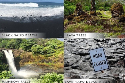 Escursione a Hilo Shore: Safari nelle grotte di lava, cascate e punti salie...