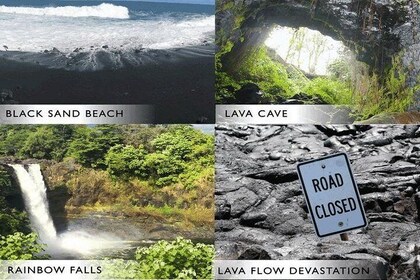 Hilo Shore Excursion: Volcano Safari Lava Caves, Falls & Highlights Small G...