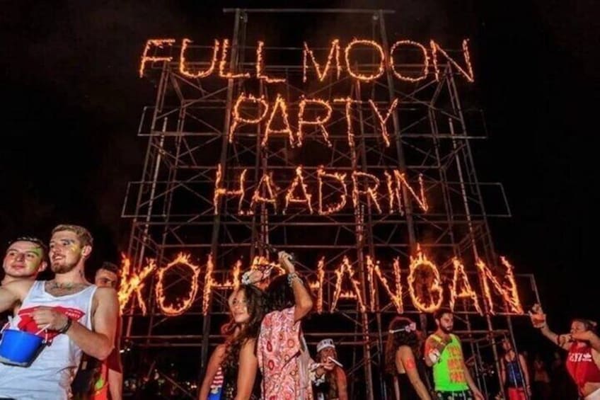 Koh Samui: Full Moon Party Round-Trip Transfer with Entry