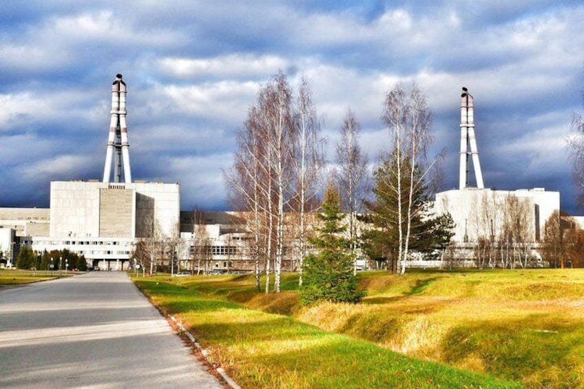 Visit the territory of the power plant