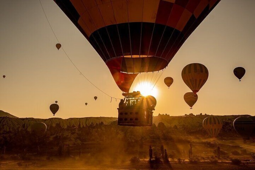 Cappadocia Tour from Istanbul 2 Days 1 Night by Plane included Balloon Ride