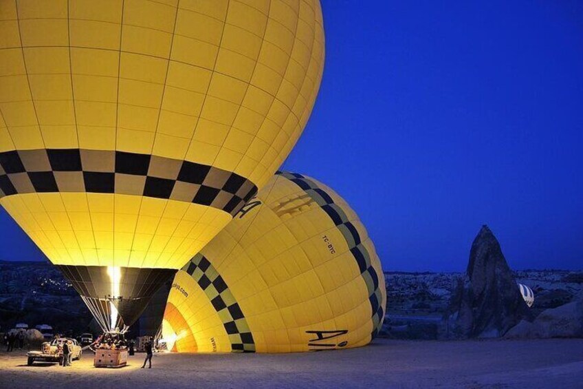 Cappadocia Tour from Istanbul 2 Days 1 Night by Plane With Optional Balloon Ride