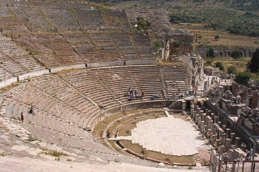 Kusadasi Shore Excursion: Private Tour to Ephesus. Ephesus Theatre