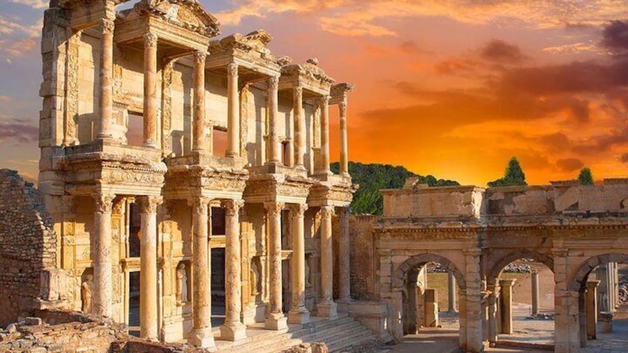From Izmir: Ephesus, House of Mary WITH ENTRY TICKETS+LUNCH