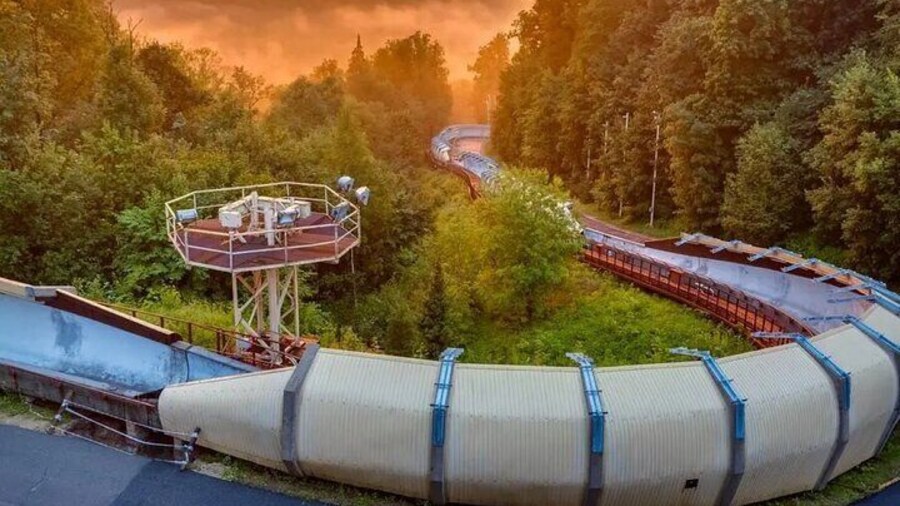 Latvia Bobsleigh and luge track ride experience