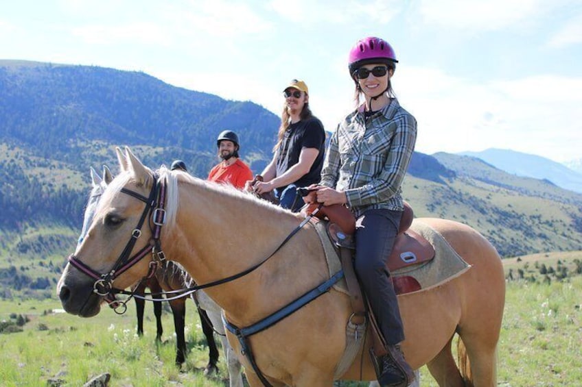 Guided Horseback Trek through Blue Flower Trail