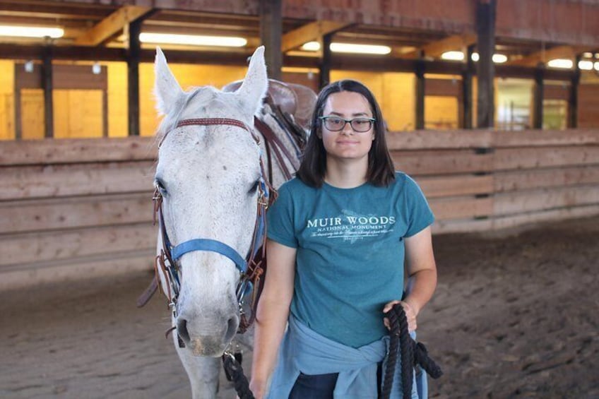 Guided Horseback Trek through Blue Flower Trail