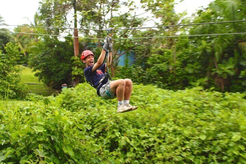 Yunque Ziplining in Puerto Rico