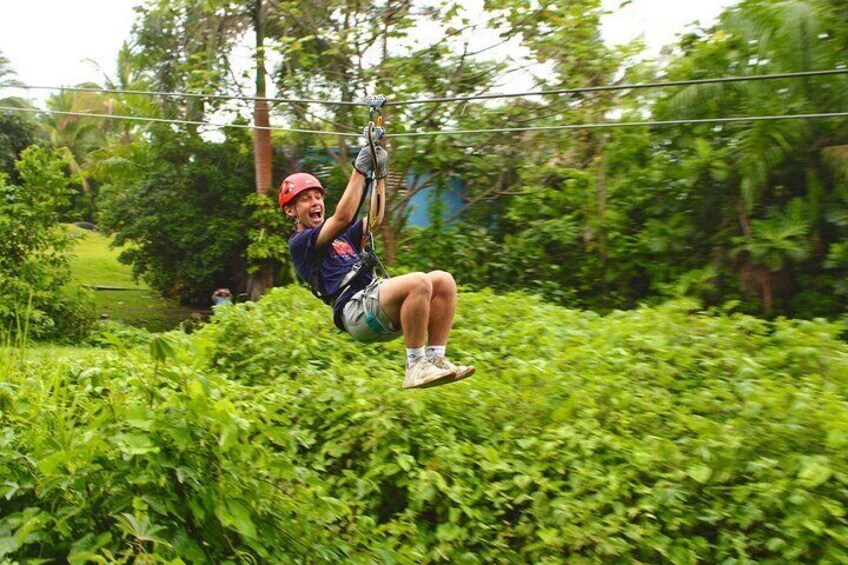 Yunque Ziplining in Puerto Rico