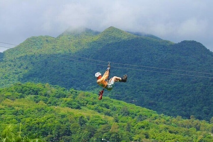 Yunque Ziplining in Puerto Rico