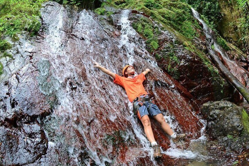 Full-Day Zipline and Waterfall Rappelling Adventure Near San Juan