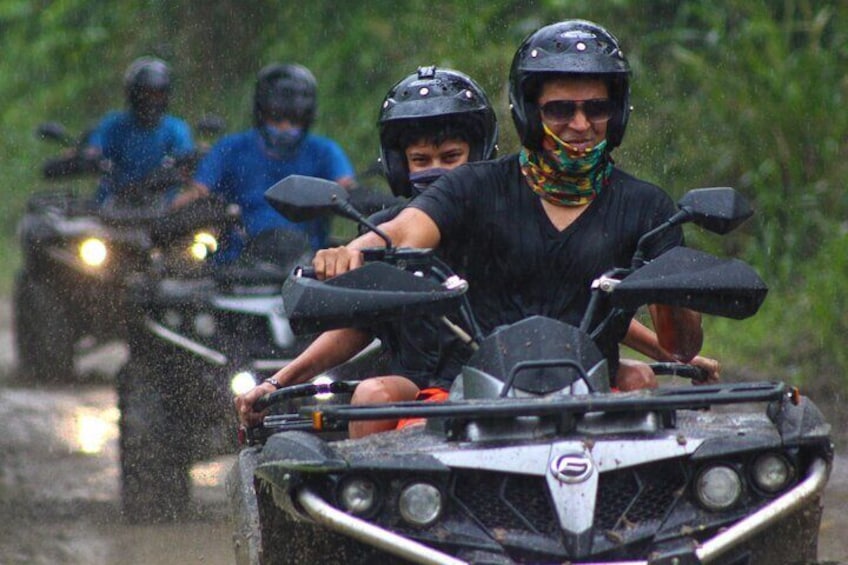 ATV double . enjoy with family.