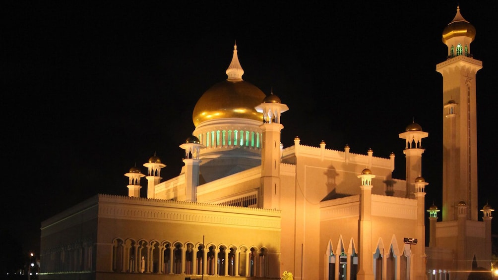 Show item 4 of 5. Night view of Istana Nurul Iman
