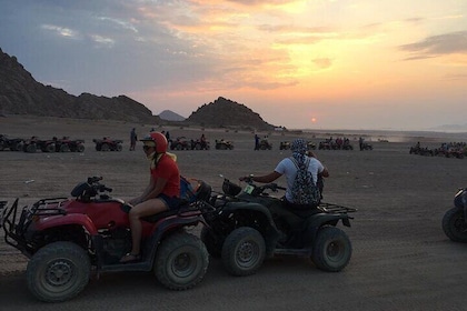 Unforgettable super safari 4x1 Bedouin Dinner,Camel Ride,Show,Quad Biking