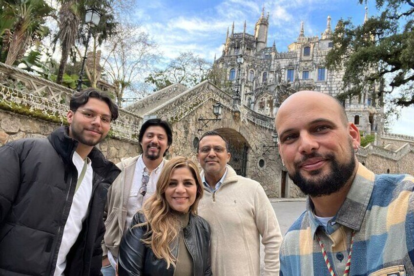 Tour Guide Bruno at Quinta da Regaleira