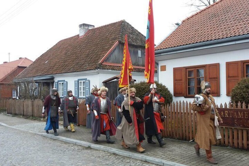 Historical reenactment in Tykocin