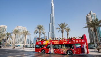 Dubai Hop-On Hop-Off Bus Tour + Premium Pass Options