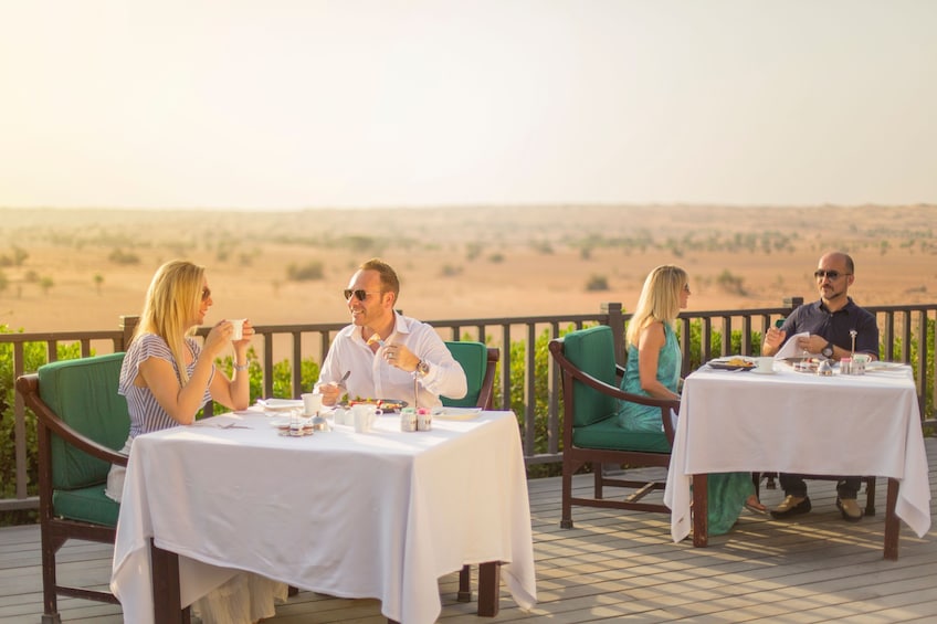 Luxury Conservation Drive with Breakfast at Al Maha Resort