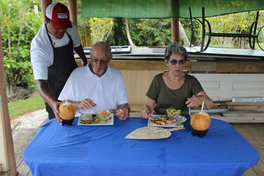 Lunch is served.