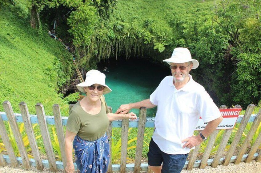 Stopovers at the world renowned To Sua Ocean Trench