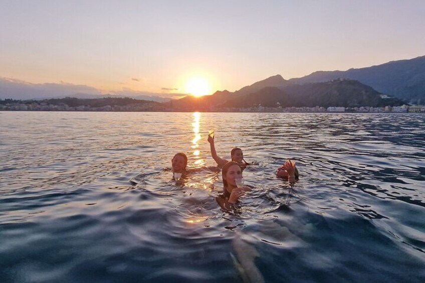 Taormina Sunset Aperitif on-Board